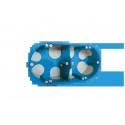 BOITE DOUBLE BBC ENTRAXE 71 MM PROFONDEUR 40 MM