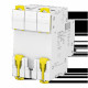 Acti9 iC60N - Disjoncteur - 3P - 10A - Courbe C - 400Vca - 6000A/10kA