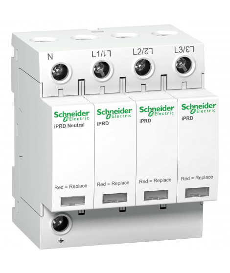 Acti9 - Parafoudre iPRD20r - 3PN - 20kA - 350V - avec report de signalisation