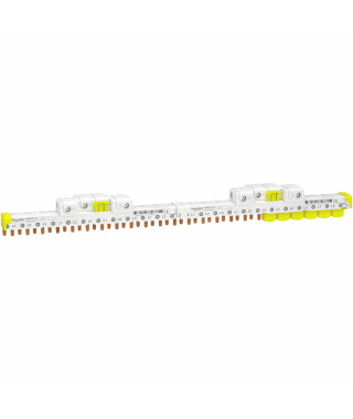 Acti9 iDT40 - Peigne horiz. avec connecteur - 3P+N - 24 modules de 18mm - 63A