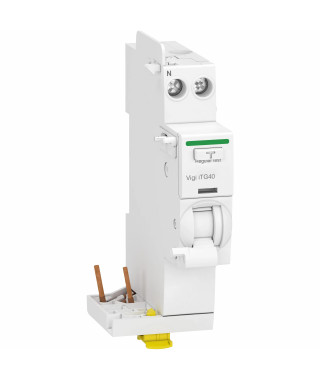 Acti9 iTG40 - Bloc dif. Vigi Tête de groupe - 1P+N - 40A - 30mA - Type AC