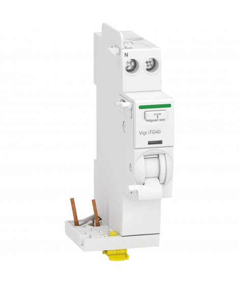 Acti9 iTG40 - Bloc dif. Vigi Tête de groupe - 1P+N - 40A - 30mA - Type AC
