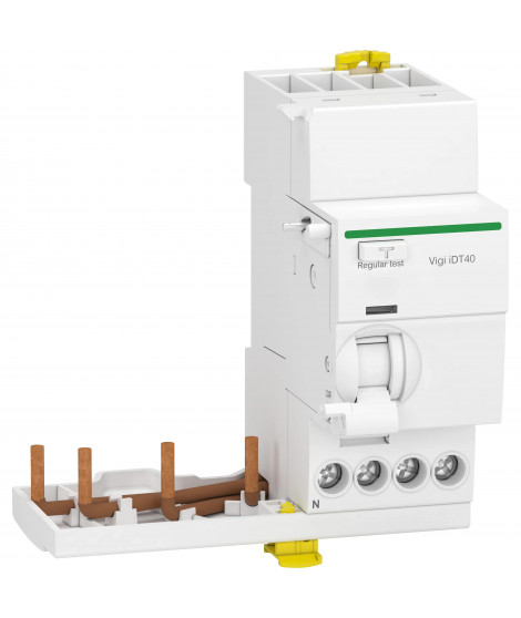 Acti9 iDT40 - Bloc diff Vigi Départ - 3P+N - 40A - 300mA - Type AC