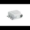 MULTIFIX DCL, FICHE 2P+T 6A 250VCA POUR CONNEXION LUMINAIRE DEFINITIF
