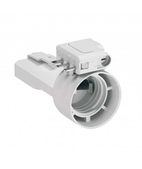 Multifix DCL - douille chantier pour ampoule à culot E27 + fiche 2P+T DCL