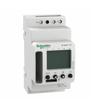 Acti9 IC Astro - interrupteur crépusculaire programmable - 1 canal - smart
