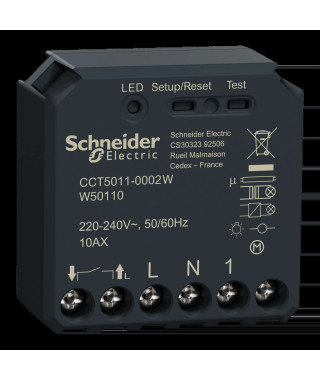 Wiser - micromodule encastré - zigbee - pour interrupteur lumineux