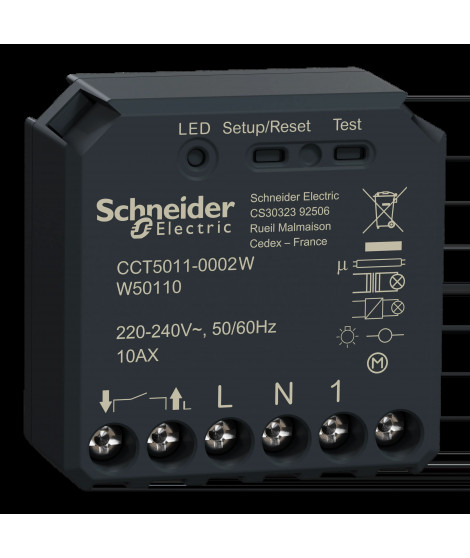 Wiser - micromodule encastré - zigbee - pour interrupteur lumineux