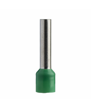 Linergy DZ5 - embout de câble - taille long - 6mm² - vert - NF