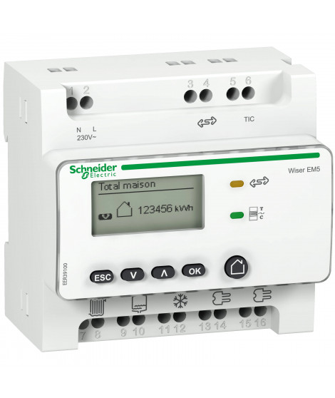 WISER ENERGY - COMPTEUR DES USAGES ELECTRIQUES RT2012