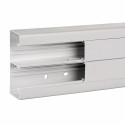 OptiLine 45 - goulotte PVC 2 compartiments 140x55x2000mm - au mètre linéaire