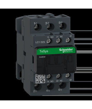 TeSys LC1D - contacteur - 3P - AC-3 440V - 25A - bobine 230Vca