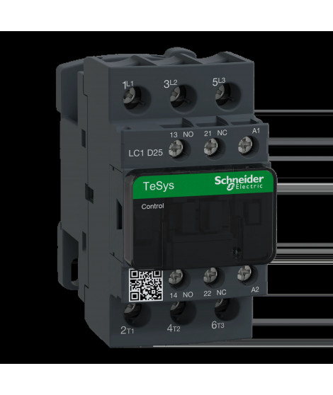 TeSys LC1D - contacteur - 3P - AC-3 440V - 25A - bobine 230Vca