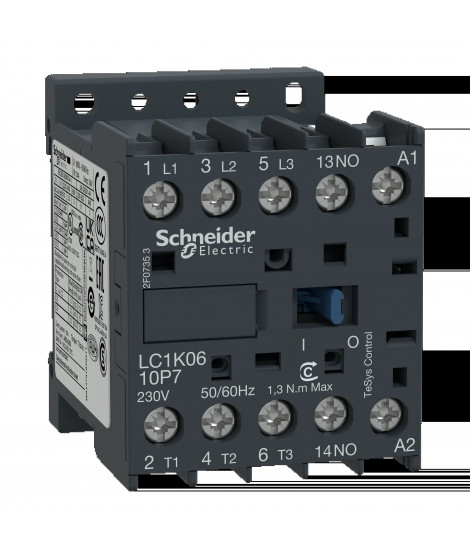 TeSys LC1K - contacteur - 3P - AC-3 440V - 12A - bobine 400Vca