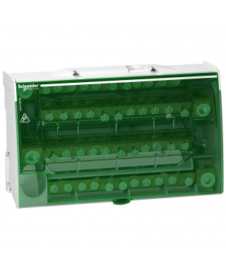 Linergy DS - Répartiteur étagé tétrapolaire - 160A - 4x12 trous