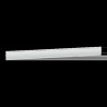 PrismaSeT G - Porte-étiquettes adhésives - L:432mm - H:36mm - lot de 12
