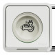 Mureva Styl - Prise courant 2P+T renforcée pour VE - IP55 IK08 -encastre - blanc