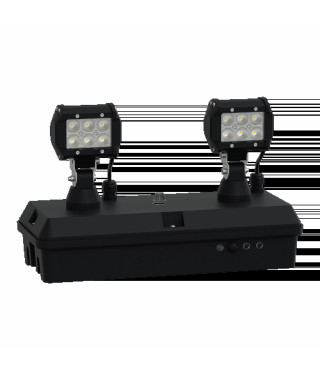 Exiway Smart DUO - Bloc à phare - LED 2 x 1200lm - IP65 - LIFePO4