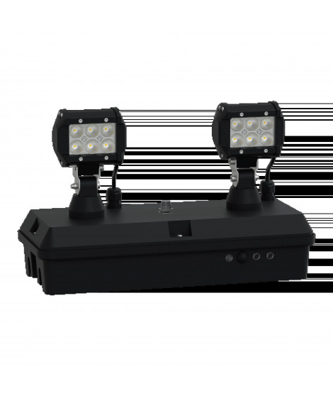 Exiway Smart DUO - Bloc à phare - LED 2 x 1200lm - IP65 - LIFePO4