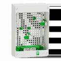 Resi9 Coffret VDI Box 13M2R - coffret support box operateur avec 2 prises