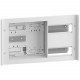 RESI9 - BLOC DE COMMANDE MONOPHASE 24M - 2R - 2 X 7M DIN