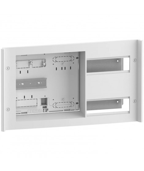 RESI9 - BLOC DE COMMANDE MONOPHASE 24M - 2R - 2 X 7M DIN