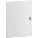 RESI9 - PORTE PLEINE - BLANC RAL 9003 - POUR COFFRET 4 X 24 MODULES
