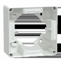 Ovalis - Boîte support 36 mm pour montage en saillie - Blanc