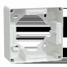 Ovalis - Boîte support 36 mm pour montage en saillie - Blanc