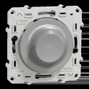 Odace - variateur de lumière universel  en 2 ou 3 fils 3W-100W (LED) - aluminium