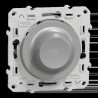 Odace - variateur de lumière universel  en 2 ou 3 fils 3W-100W (LED) - aluminium
