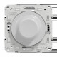 Odace - variateur de lumière universel  en 2 ou 3 fils 3W-100W (LED) - aluminium