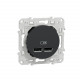 ODACE - DOUBLE CHARGEUR USB 2.1 A - ANTHRACITE