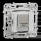 Odace - prise TV/FM/SAT - anthracite - 1 entrée