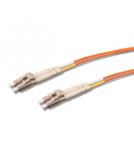 JARRETIERE OPTIQUE MULTIMODE O M2 50/125 DUPLEX LC-LC 20M