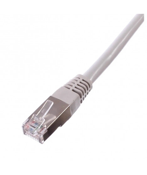 CORDON RJ45 CAT 6 100 OHMS BLINDE FTP LSZH GRIS 0