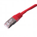 CORDON RJ45 CAT 6 100 OHMS BLINDE FTP ROUGE 1 METRE