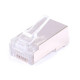 CONNECTEUR RJ45 8P8C CAT 6 FTP CABLE ROND SACHET DE 50