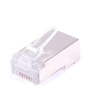 CONNECTEUR RJ45 8P8C CAT 6 FTP CABLE ROND SACHET DE 50
