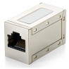 RACCORD RJ45 CAT 6   FEMELLE-FEMELLE BLINDE FTP DROIT