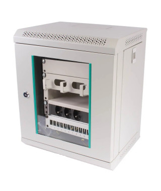 KIT COMPLET COFFRET RESEAU 10 POUCES 7U