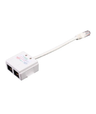 DOUBLEUR TELEPHONIQUE RJ45 TYPE A : 45--＞45/78--＞45