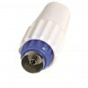CONNECTEUR ANTENNE TV FEMELLE  9.52MM