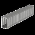 GOULOTTE DE CABLAGE GRIS RAL70 30 100X60 U23X