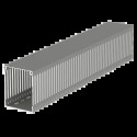 GOULOTTE DE CABLAGE GRIS RAL70 30 100X80 U23X