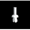 RIVETS PLASTIQUE NATUREL D6 X 12 U60X
