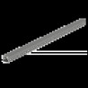 GOULOTTE DE CABLAGE GRIS RAL70 30 18X20 U23X