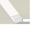 GOULOTTE POUR CLIMATISATION BL ANC RAL9010 40X90 U23X