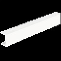 COUVERCLE DE GOULOTTE CLIM  BL C RAL9010 2M 60X100 U23X