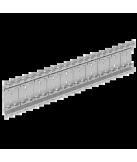 SOCLE CONTI GOUL CLIM PR COUV L100 GRI RAL7035 2M 16X96 U23X